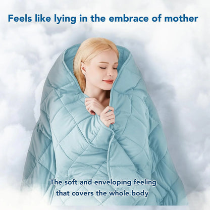 1pc Large Cooling Blanket for Hot Sleepers, Dual-Sided Soft & Lightweight Summer Bedding