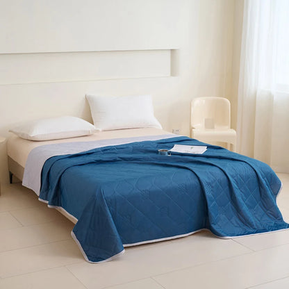 1pc Large Cooling Blanket for Hot Sleepers, Dual-Sided Soft & Lightweight Summer Bedding