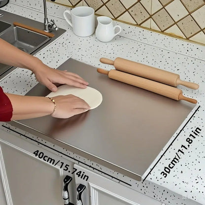 Large  304 Stainless Steel  Countertop Cutting Board