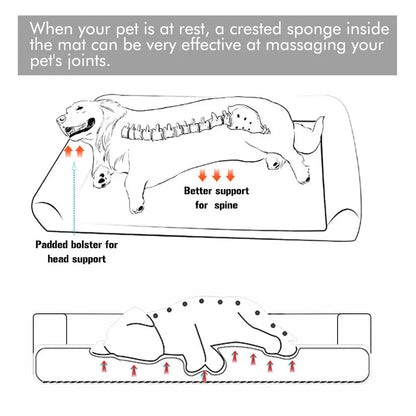 Dog Bed Extra Large Orthopedic Pet Couch with Removable and Washable Cover