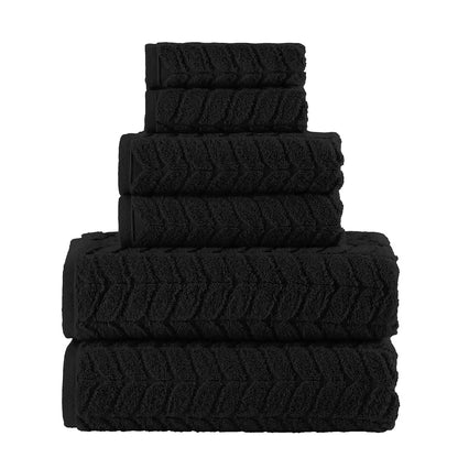 Luxury 6-Piece 100% Turkish Premium Cotton  Towel Set