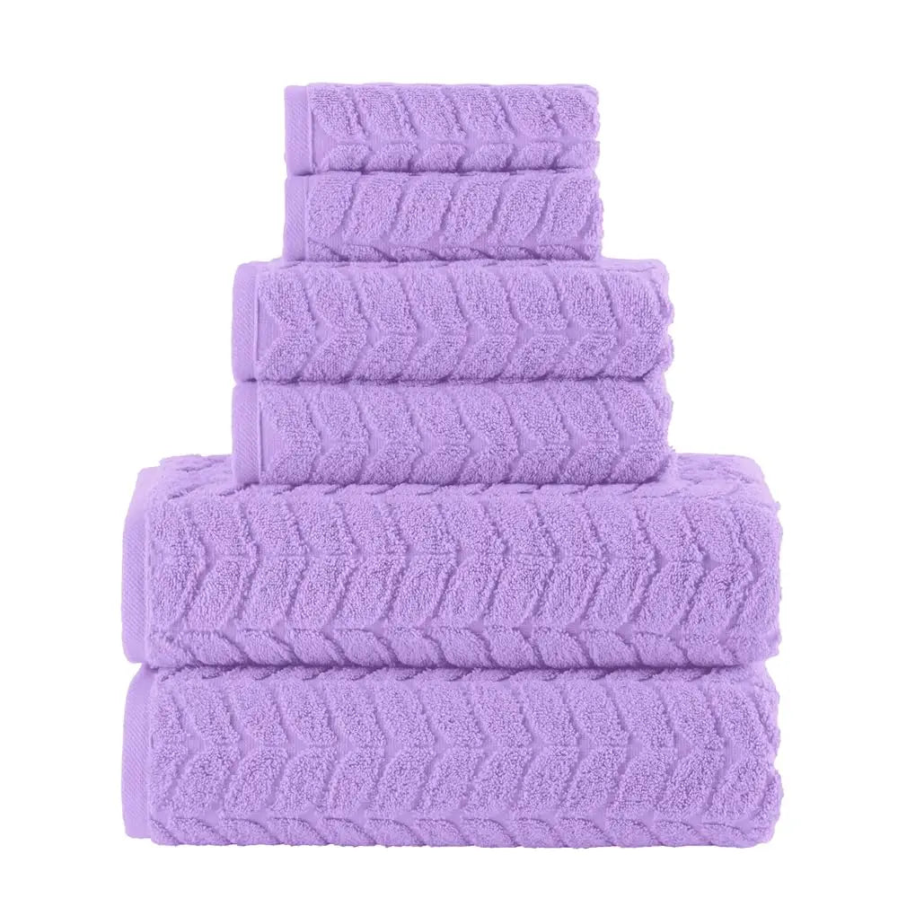 Luxury 6-Piece 100% Turkish Premium Cotton  Towel Set