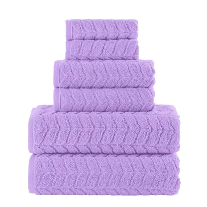 Luxury 6-Piece 100% Turkish Premium Cotton  Towel Set
