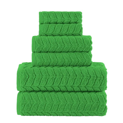 Luxury 6-Piece 100% Turkish Premium Cotton  Towel Set