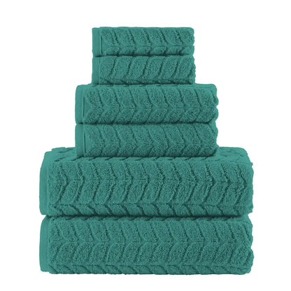 Luxury 6-Piece 100% Turkish Premium Cotton  Towel Set