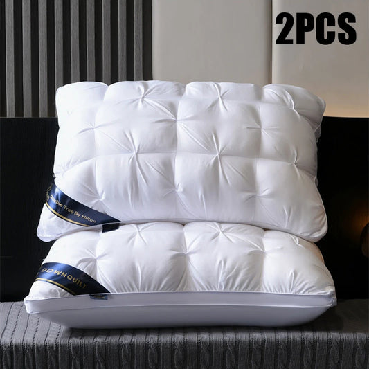2-Piece Soft Supportive Sleep Pillow Set,