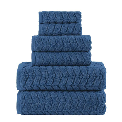 Luxury 6-Piece 100% Turkish Premium Cotton  Towel Set