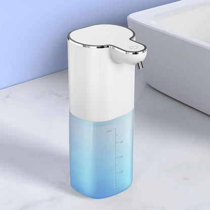 400ml Automatic Soap Dispensers Wall Mounted Touchless Hand Soap Dispenser USB Charging 4 Levels Adjustable for Bathroom Kitchen