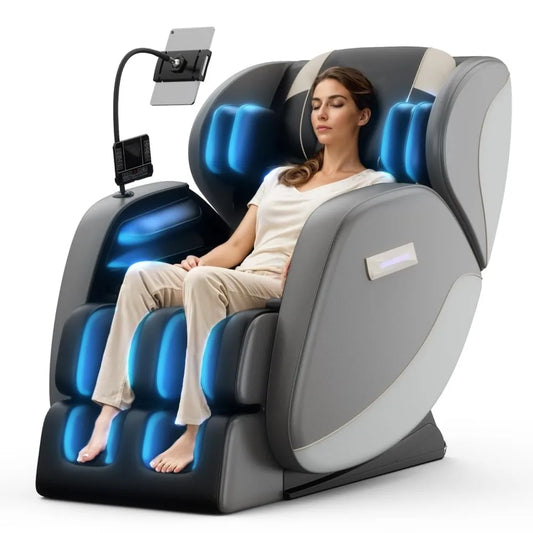 Full Body,  Zero Gravity, Heated Massage Chair with Airbag Massage & Touch Screen Controls