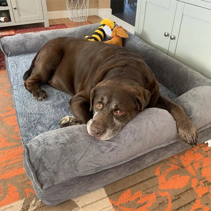 Dog Bed Extra Large Orthopedic Pet Couch with Removable and Washable Cover