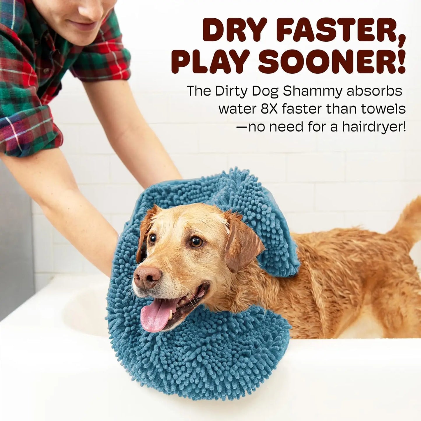 Absorbent Quick-Drying Pet Towel