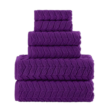 Luxury 6-Piece 100% Turkish Premium Cotton  Towel Set