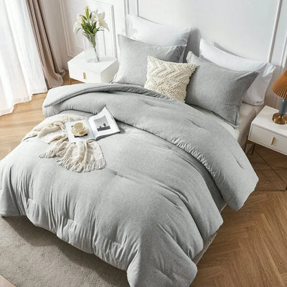 Soft Luxury Queen 3-Piece Bedding Set made with Cationic Dyeing Technique and Boho style
