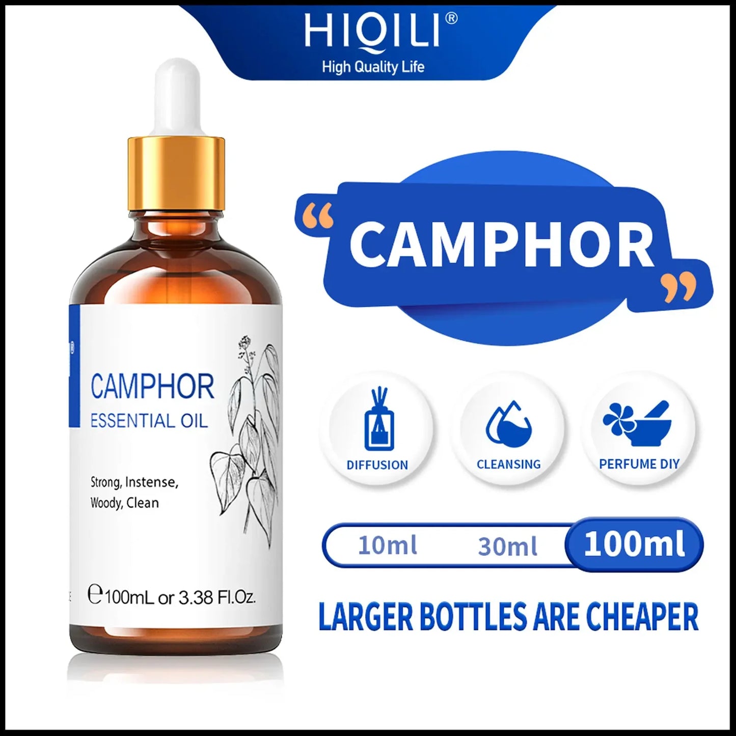 , 100% Premium Essential Oil for Insect repellent, Stabilizing Emotions, Relieving fatigue, Diffusers