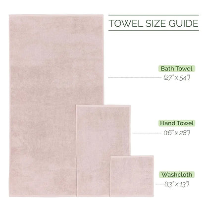 Luxury 6-Piece 100% Turkish Premium Cotton  Towel Set