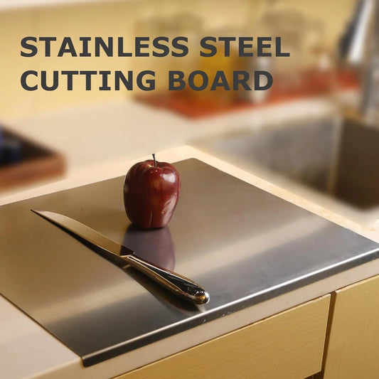 Large  304 Stainless Steel  Countertop Cutting Board