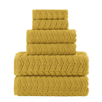 Luxury 6-Piece 100% Turkish Premium Cotton  Towel Set