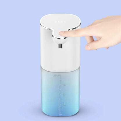 400ml Automatic Soap Dispensers Wall Mounted Touchless Hand Soap Dispenser USB Charging 4 Levels Adjustable for Bathroom Kitchen