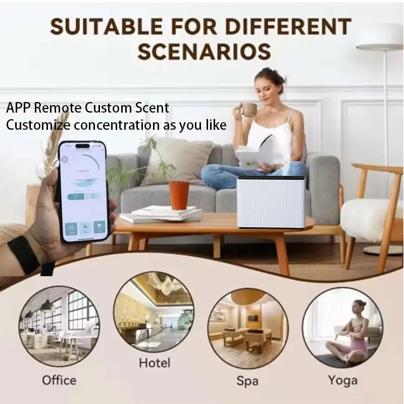 1000ML Fragrance Smart Diffuser with WIFI/ Bluetooth