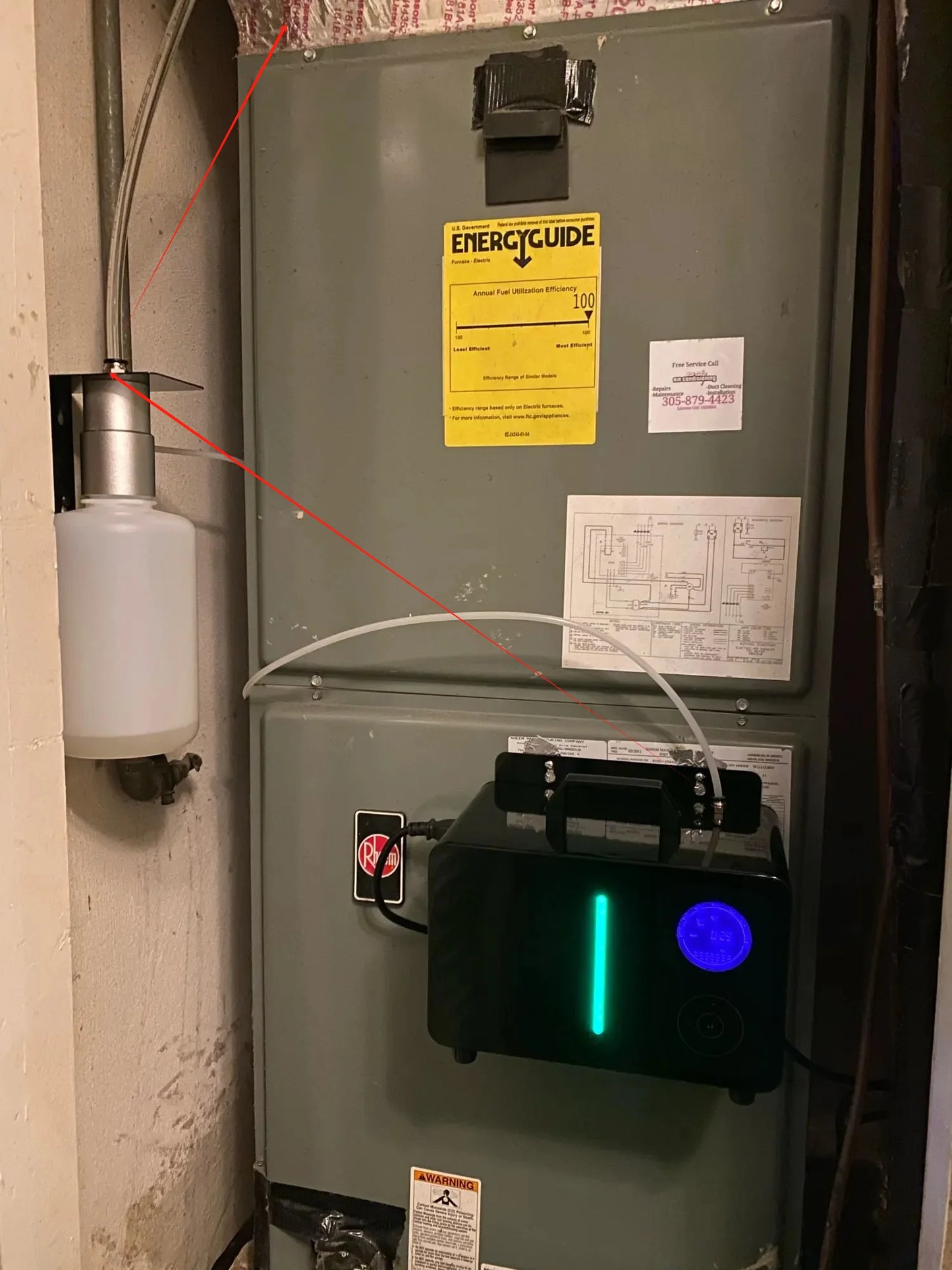 3000 Sq Ft Electric Aroma Diffuser with App Control