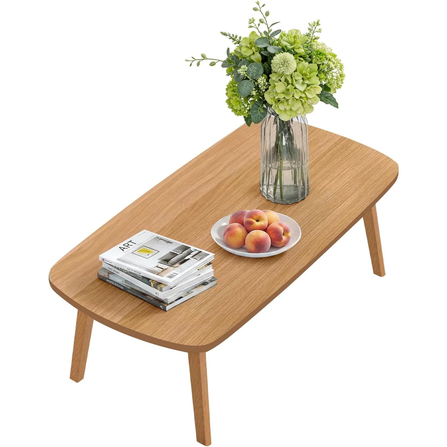 Rectangular Wooden Foldable Coffee, Tea, or Computer Table