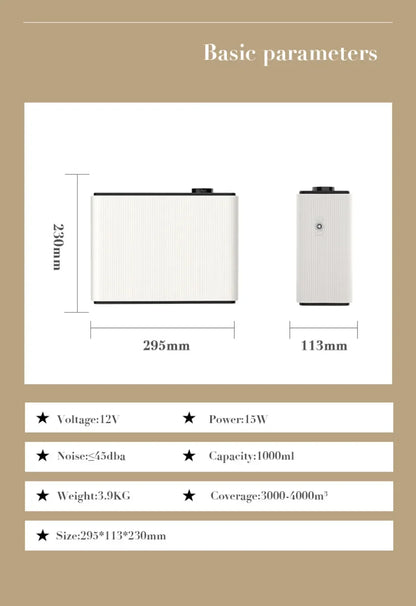1000ML Fragrance Smart Diffuser with WIFI/ Bluetooth