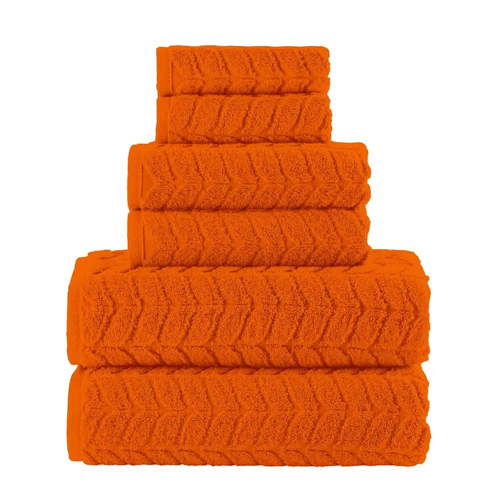 Luxury 6-Piece 100% Turkish Premium Cotton  Towel Set
