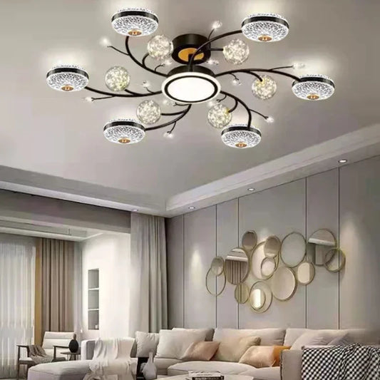 Modern  Crystal  Ceiling LED Light