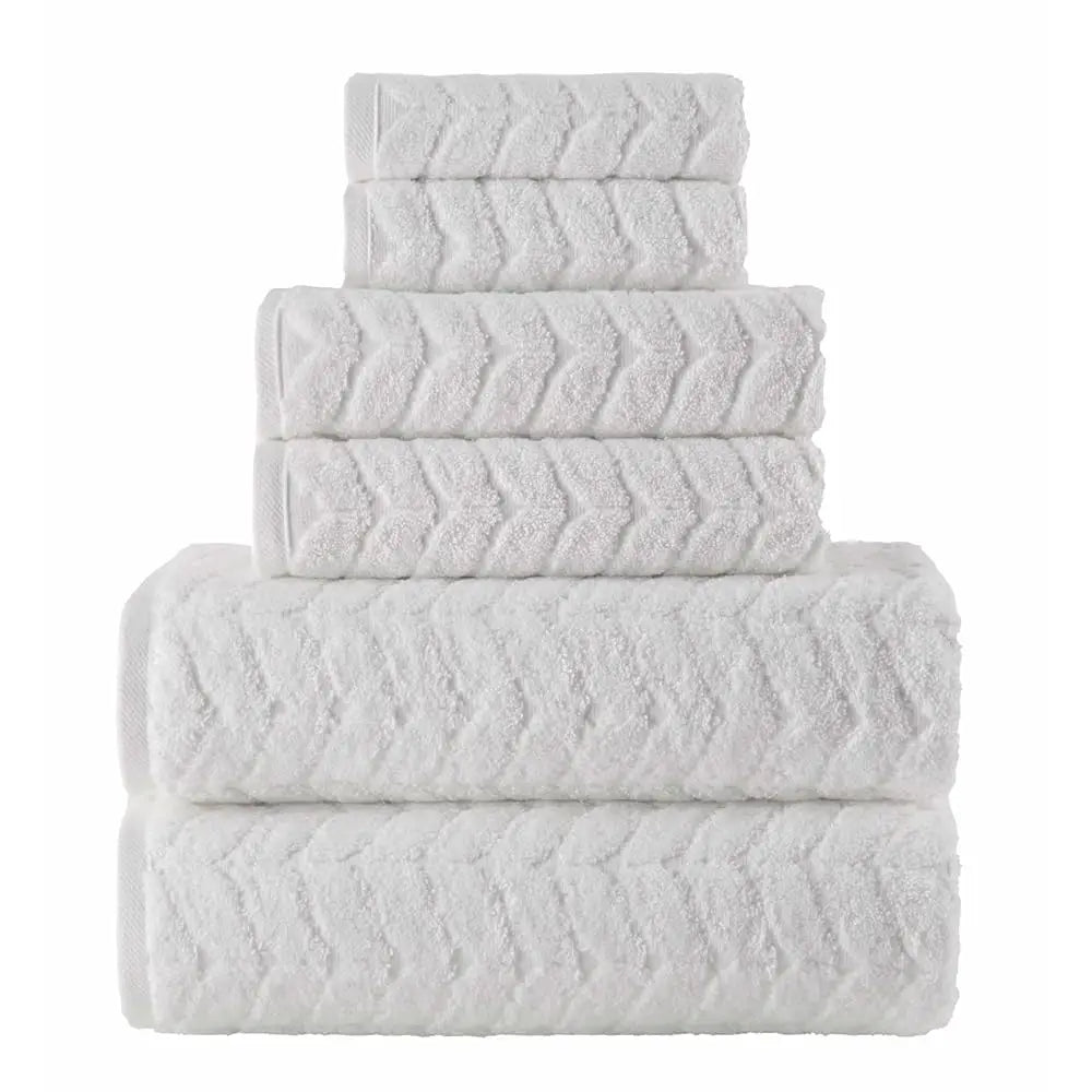 Luxury 6-Piece 100% Turkish Premium Cotton  Towel Set