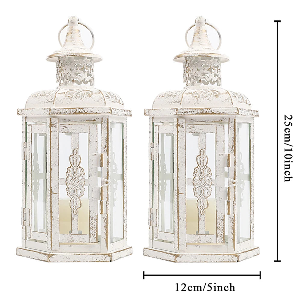 1 Vintage Nordic Candle Holder Lantern.
