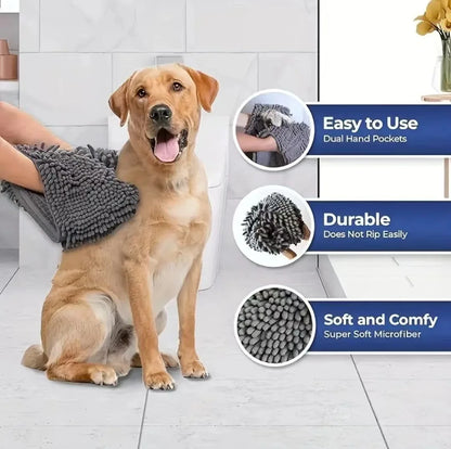Absorbent Quick-Drying Pet Towel