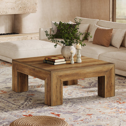 39.4-Inch Square Coffee Table