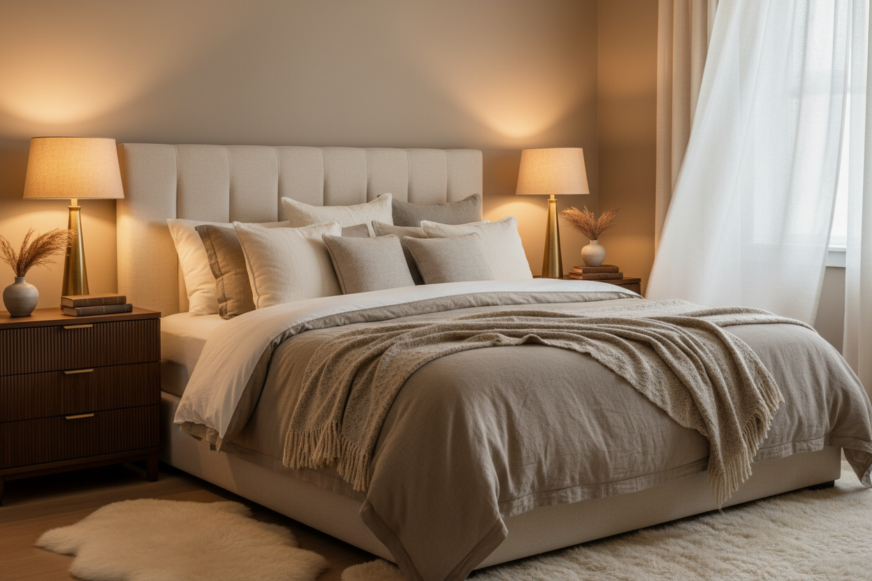 Cozy bedroom sanctuary
